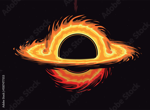 giant black hole in the space