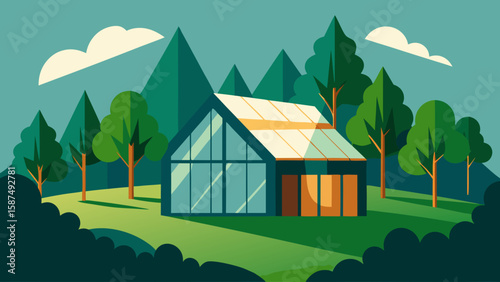 house in the woods