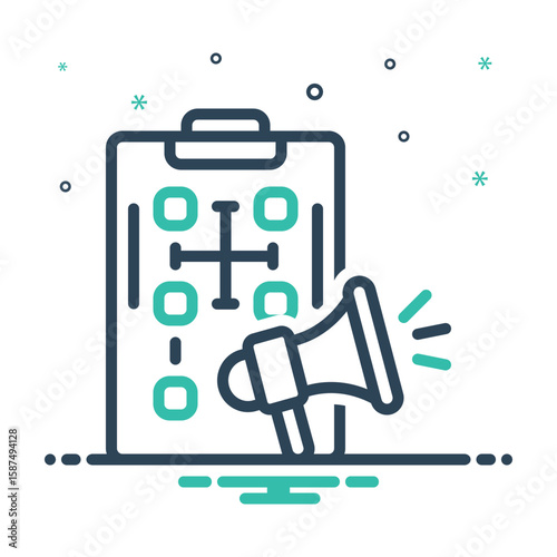 Mix icon for pr planning