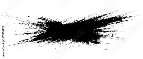 Vector scratches rough white background brush strokes