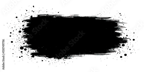Vector stylish scratches grunge with a rough brushes design
