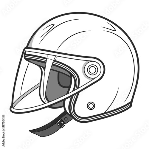 Helmet Visor Vector Racing Helmet, Flags, Car & Track AI Design