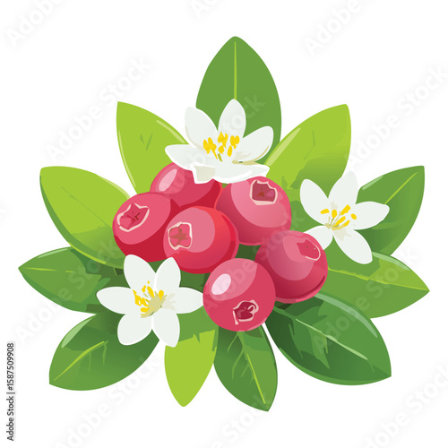 Wild Lingonberries, Healthy & Zesty