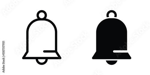 Bell icon design template