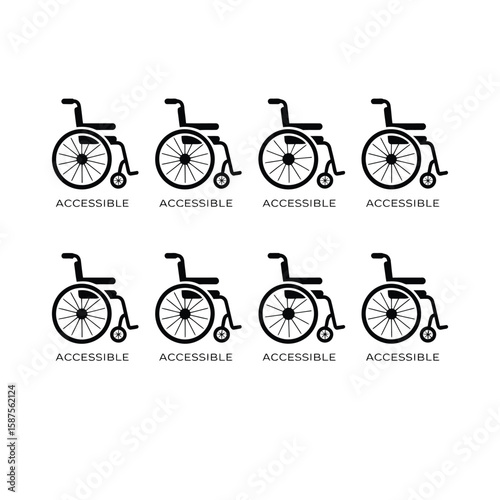 stopwatch set vector