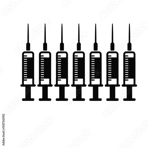 syringe vector illustration