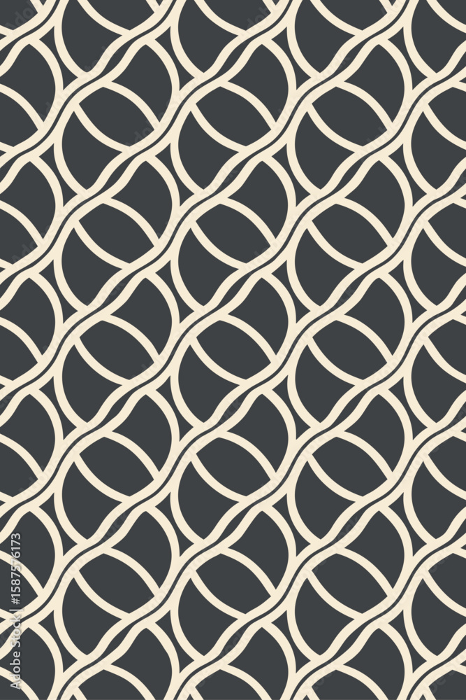 Fototapeta premium Geometric wave pattern abstract background