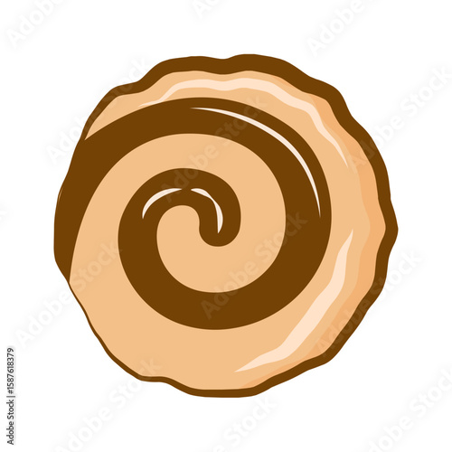 Vector color icon for Snickerdoodle