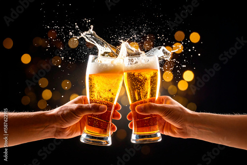 Wallpaper Mural Brindis con cervezas. Torontodigital.ca