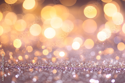 Glitter Texture with Soft Bokeh