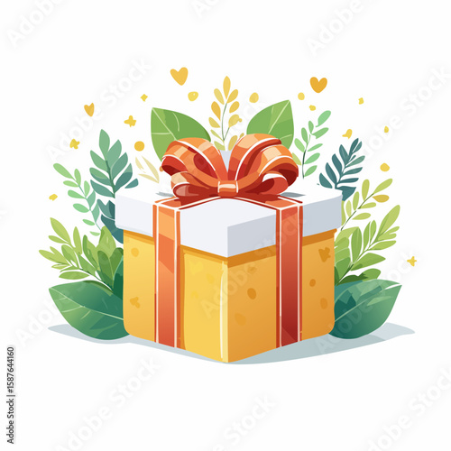 Cute Mini Gift Box, Petite Christmas Holiday Present
