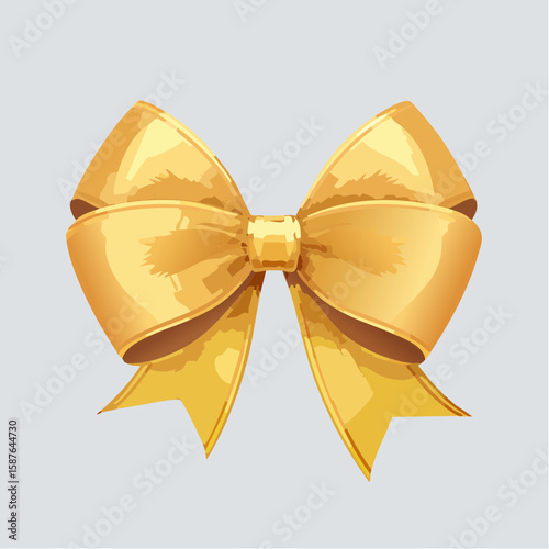 Festive Gift Bow, Classic Holiday Present Embellishment