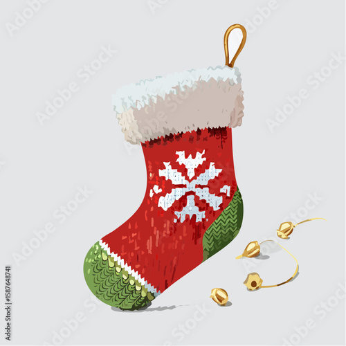 Monogrammed Christmas Stocking, Timeless Family Heirloom