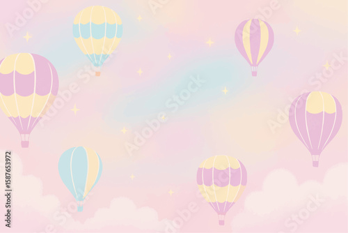 hot air balloon in sky