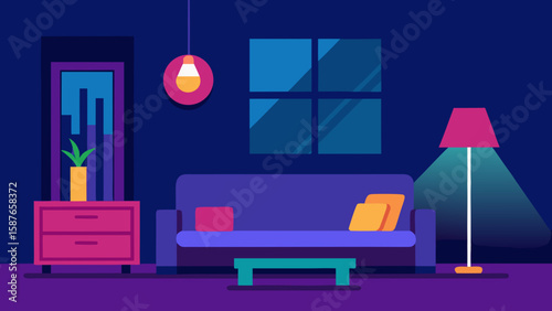 modern living room interior
