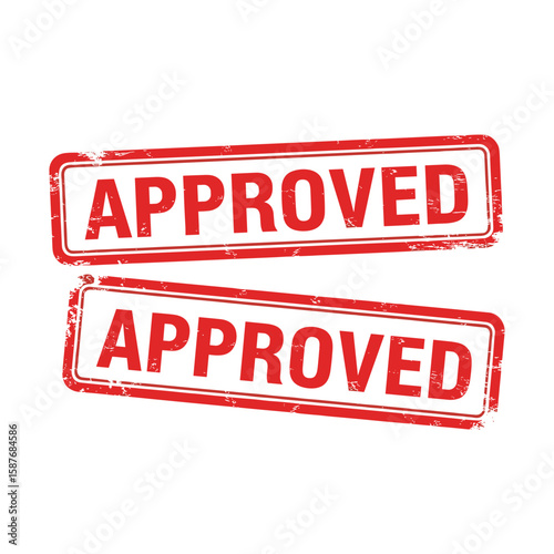 Official document certification and official seal for business and legal purposes approved stamp imprint