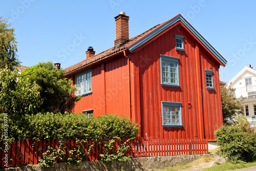 Red building