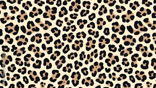 High-contrast cheetah skin pattern in soft beige and black tones, seamless abstract animal print for fashion, textiles, and backgrounds.

