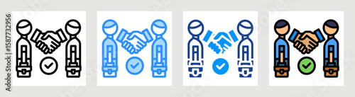 Employment Partnership Collection Set Multiple Style