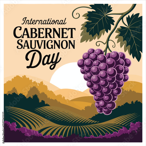 Celebrate the rich flavors of Cabernet Sauvignon with wine lovers worldwide today
