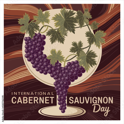 Celebrate the rich flavors of Cabernet Sauvignon with wine lovers worldwide today
