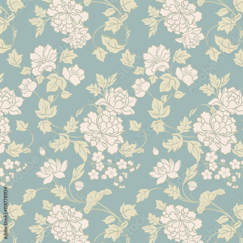 Elegant Floral Pattern Assortment for Gentle Spaces