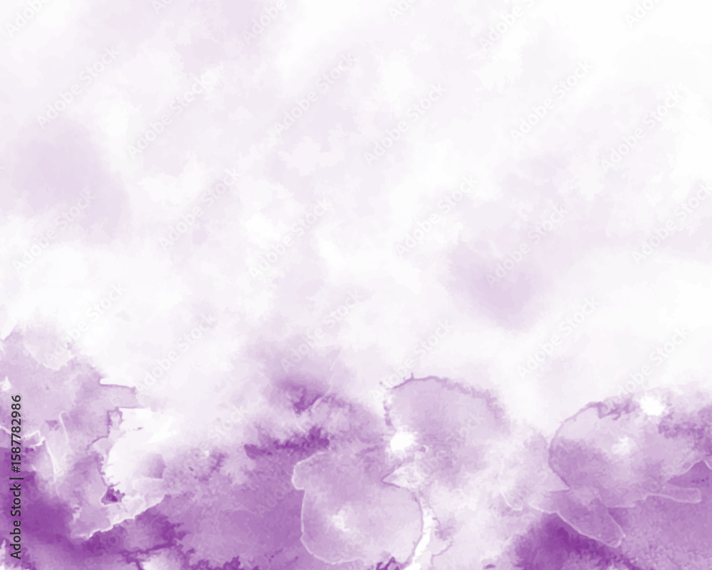 Fototapeta premium Abstract colorful watercolor for background. Digital art painting.