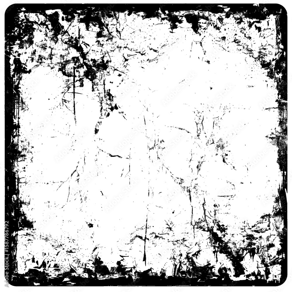 Fototapeta premium Grunge background is black and white