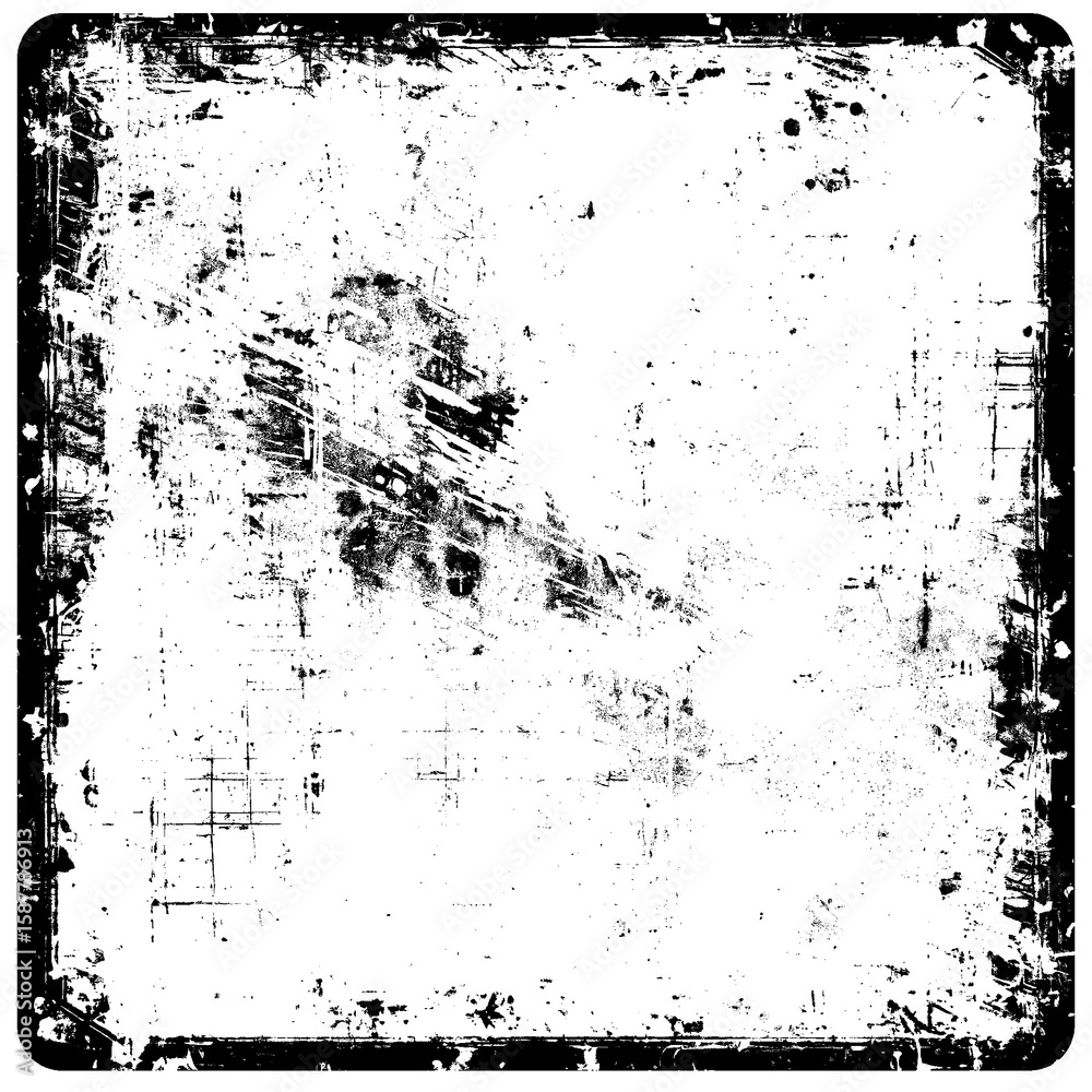 Fototapeta premium Grunge background is black and white