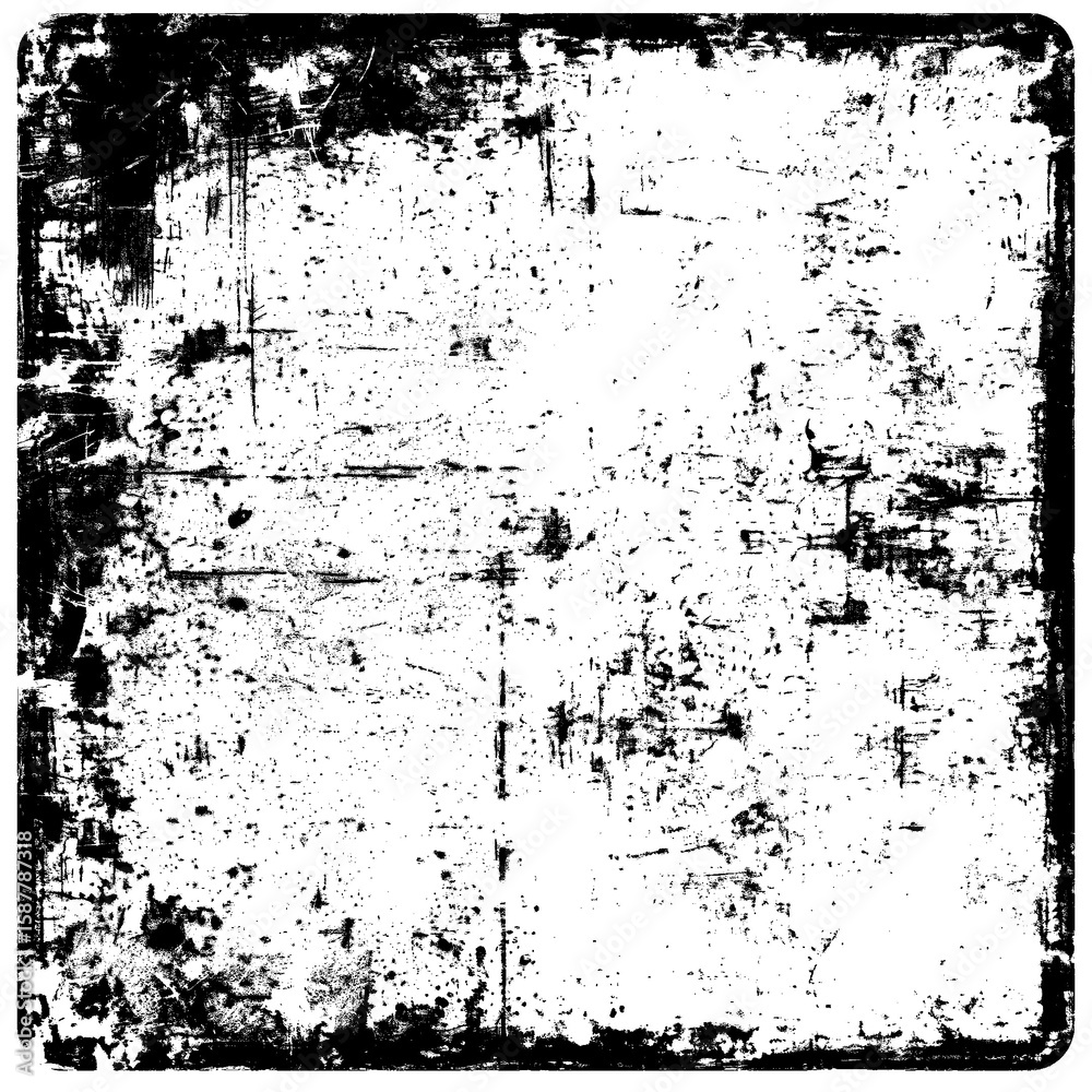 Fototapeta premium Grunge background is black and white