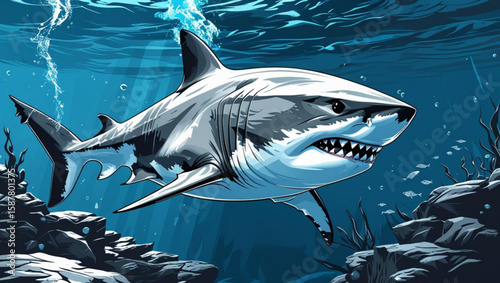 great white shark