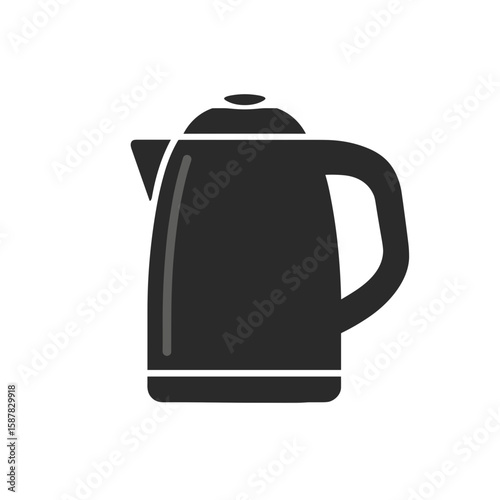 Electric kettle Clipart, Icon, Logo
