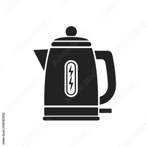 Electric kettle Clipart, Icon, Logo