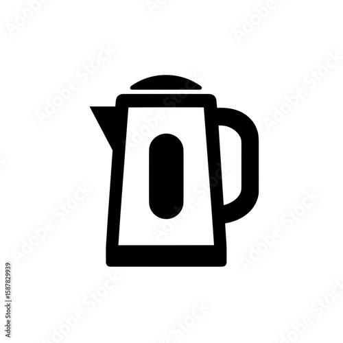 Electric kettle Clipart, Icon, Logo