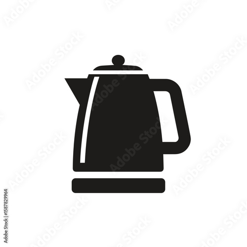 Electric kettle Clipart, Icon, Logo
