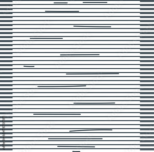 Striped texture with horizontal lines and additional stripes along the edges and between the main shapes.