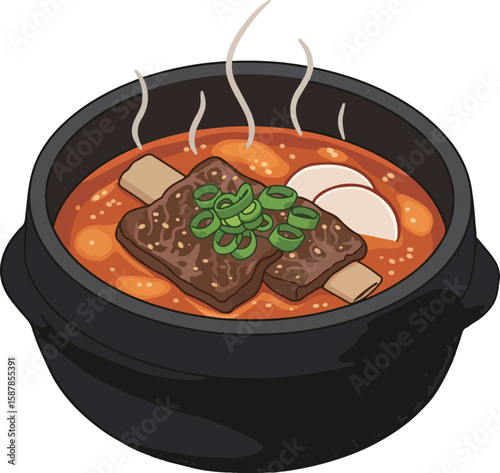 갈비탕
