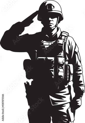 Wallpaper Mural Honor Guard Salute Vector Collection

 Torontodigital.ca