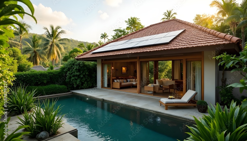 Fototapeta premium solar power station