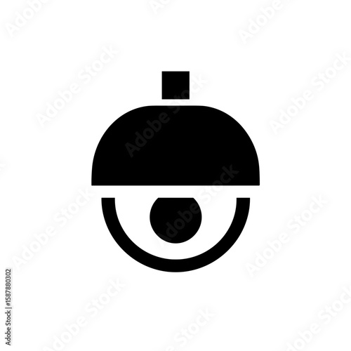 video surveillance clipart, icon, logo