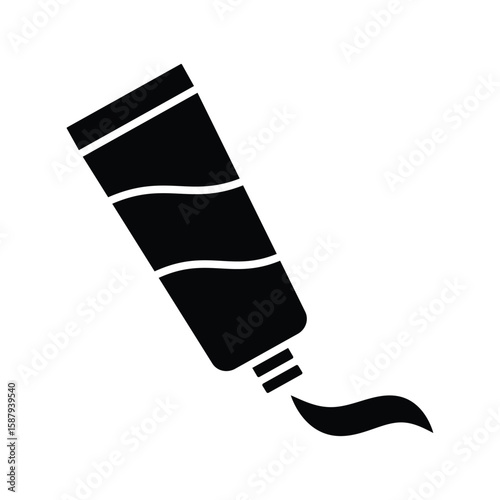 toothpaste iconvector design template in white background