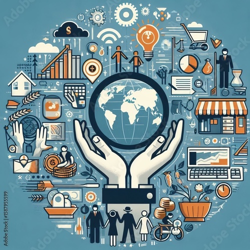 Design for poverty alleviation and economic development