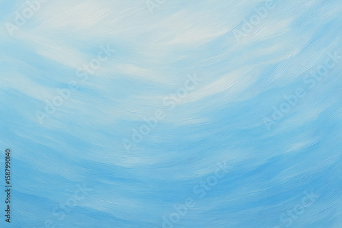 Soft Abstract Blue Sky Texture Background
