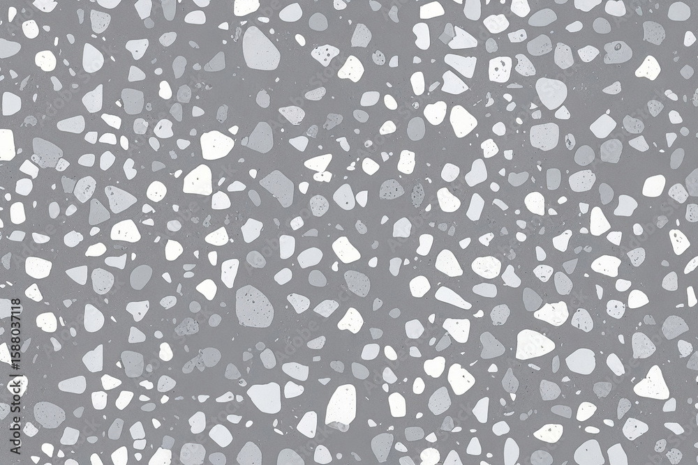 grey and white small natural terrazzo stone texture background grey and white small natural terrazzo stone texture background