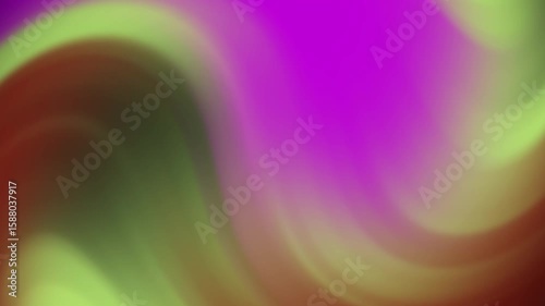 Dark Neon Olive and Maroon Gradient Flow. Abstract Moody moody blend of neon green, olive, maroon, and dark tones Background Animation