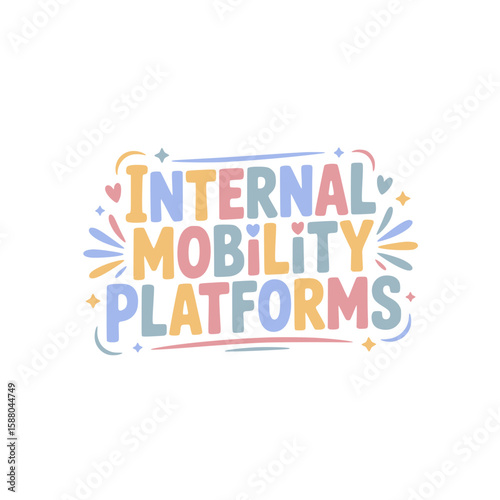 Internal Mobility Platforms Design Graphic