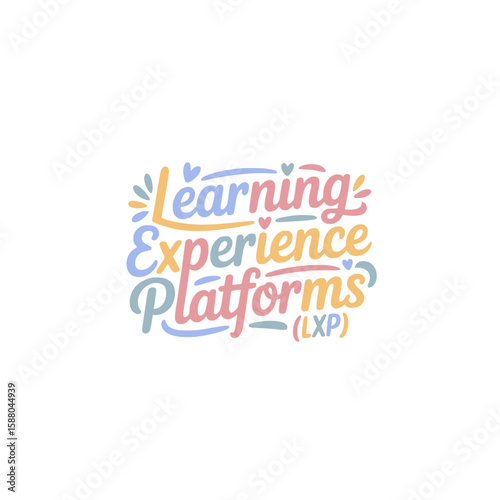 Learning Experience Platforms (LXP) Sticker