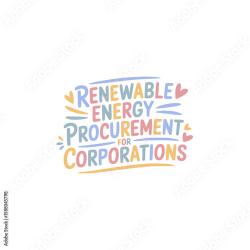 Renewable Energy Procurement Corporations