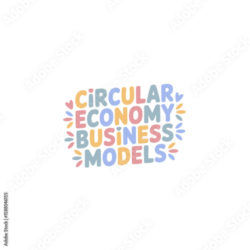 Circular Economy Business Models Sticker