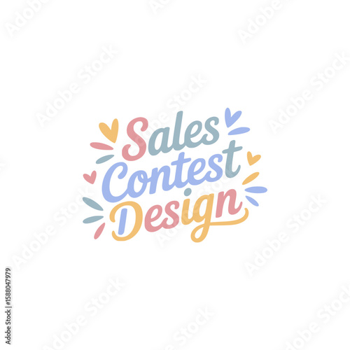 Sales Contest Design Graphic Template